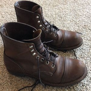 Red Wing Iron Ranger, 8111 Amber Harness, size 9D